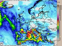 Kaum Regen in den n&auml;chsten Tagen
