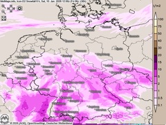Nochmals Neuschnee am Samstag