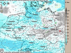 Schauer am Nachmittag unterwegs