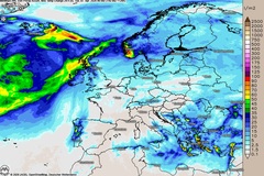 Niederschlagsmengen Europa