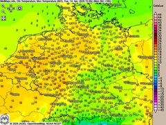 Dienstag sonniger und w&auml;rmer