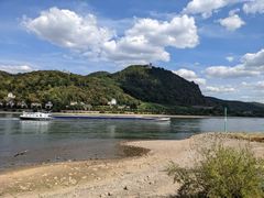 Trockene Betten, freiliegende Kiesb&auml;nke