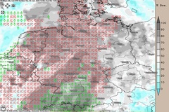 Turbulenter Nachmittag mit ergiebigen Regenf&auml;llen