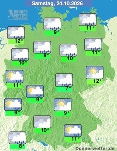 St&uuml;rmischer Start ins Wochenende